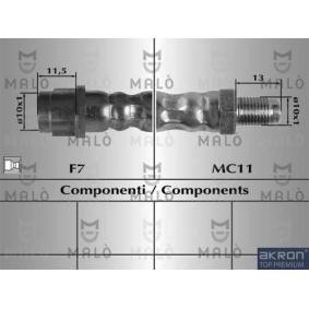 MALÒ 8011 Latiguillos de freno MERCEDES-BENZ Clase C Sedán (W204) 1.6 156 cv Motor otto