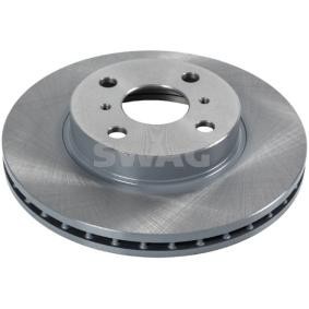 SWAG 81 91 1893 Bremsscheiben TOYOTA COROLLA Compact (_E10_) 2.0 72 PS Diesel