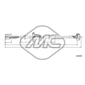 Metalcaucho 82292 Cavo contachilometri NISSAN