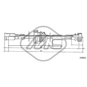 Acquista Cavo tachimetro da Metalcaucho 82432 a buon mercato per soli 18,07&nbsp;&euro;