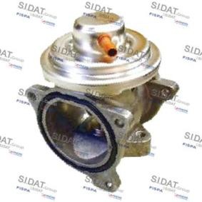 SIDAT 83.742 Valvola EGR SKODA Fabia 2 (545) 1.4 70 CV Diesel