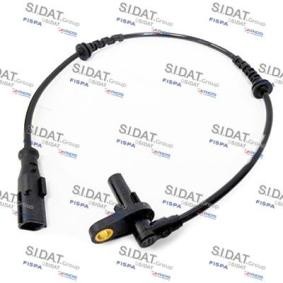 SIDAT 84.1021 ABS Sensor RENAULT THALIA 2 (LU1/2) 1.2 75 PS Otto