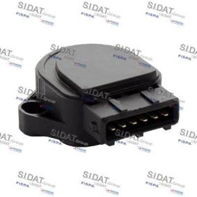 SIDAT 84.2081 Gaspedalsensor RENAULT GRAND SCÉNIC