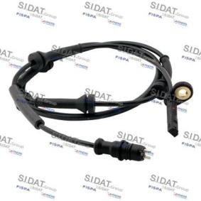 SIDAT 84.629 ABS Sensor RENAULT LAGUNA 1 (B56, 556) 1.6 107 PS Otto