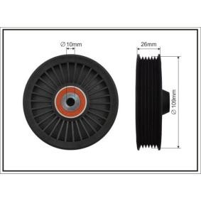 CAFFARO 85-26 Rolo tensor, correia trapezoidal estriada JEEP GRAND CHEROKEE 2 (WJ, WG) 2.7 163 cv Diesel