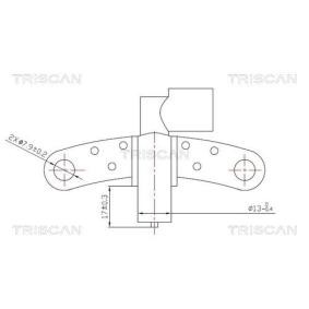 TRISCAN 8855 25102 Motorelektrik RENAULT Clio 4 Grandtour (KH_) 1.2 73 PS Otto