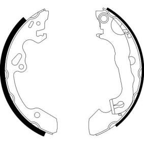 HELLA 8DB 355 002-231 Mâchoires de frein FORD Focus Mk1 Berline (DNW) 2.0 115 CV Essence
