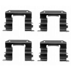 Compre Kit de acessórios, pastilhas de travão da HELLA 8DZ 355 202-511 a um preço baixo por 23,41&nbsp;&euro;