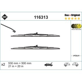 Compre Escova do limpa-vidros da SWF 116313 a um preço baixo por 22,81&nbsp;&euro;