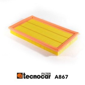 TECNOCAR A867 Filtro de ar NISSAN ALMERA 1 Hatchback (N15) 2.0 143 cv Otto