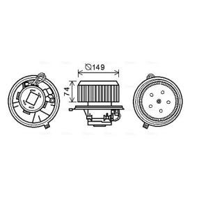 AVA COOLING SYSTEMS AL8138 Gebläsemotor ALFA ROMEO 156 Sportwagon (932) 2.0 150 PS Otto