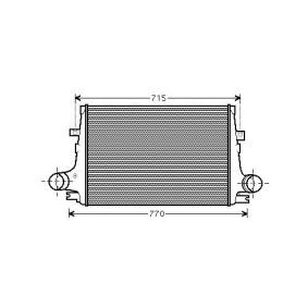 AVA COOLING SYSTEMS ALA4096 Ladeluftkühler ALFA ROMEO 159 Sportwagon (939) 2.4 200 PS Diesel