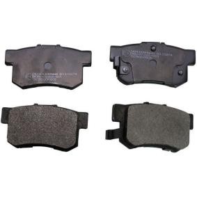 DENCKERMANN B110274 Pastiglie dei freni HONDA ACCORD 5 (CC, CD)