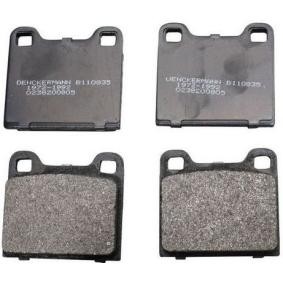 DENCKERMANN B110835 Bremseklosser AUDI 80