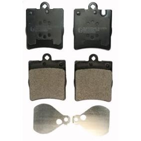 DENCKERMANN B110876 Bremsbeläge MERCEDES-BENZ C-Klasse Sportcoupe (CL203) 2.5 204 PS Otto