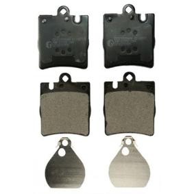 DENCKERMANN B110877 Bremsbeläge MERCEDES-BENZ C-Klasse Sportcoupe (CL203) 2.5 204 PS Otto