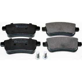 DENCKERMANN B111021 Bremsbeläge RENAULT Megane 4 Grandtour (K9A/M/N_) 1.6 115 PS Otto