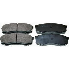 DENCKERMANN B111216 Plaquette de frein TOYOTA LAND CRUISER Hardtop (_J7_)