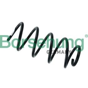 Borsehung B12625 Fjädrar SEAT Altea XL (5P5, 5P8) 2.0 150 hk Bensinmotor