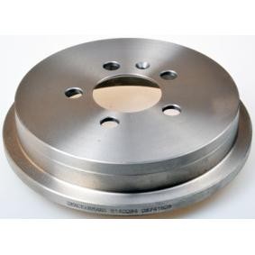 DENCKERMANN B140034 Tamburi freni SKODA Fabia 2 (545) 1.4 70 CV Diesel