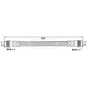 Compre Tubo flexível de travão da BORG & BECK BBH6831 a um preço baixo por 14,33&nbsp;&euro;