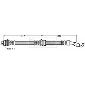 Compre Tubo flexível de travão da BORG & BECK BBH7077 a um preço baixo por 27,64&nbsp;&euro;