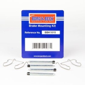 Compre Kit de acessórios, pastilhas de travão da BORG & BECK BBK1015 a um preço baixo por 12,11&nbsp;&euro;