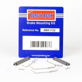 Compre Kit de acessórios, pastilhas de travão da BORG & BECK BBK1122 a um preço baixo por 12,11&nbsp;&euro;