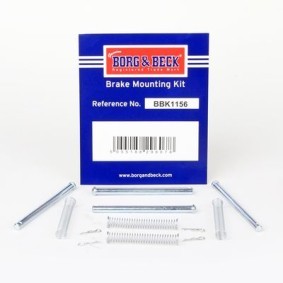BORG & BECK BBK1156 Zubehörsatz, Scheibenbremsbelag LAND ROVER Defender Pritsche / Fahrgestell (L316) 2.2 122 PS Diesel