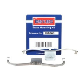 BORG & BECK BBK1226 Kit d'accessoires, plaquette de frein à disque SAAB 9-3 Break (YS3F) 2.8 230 CV Essence