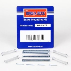 BORG & BECK BBK1475 Zubehörsatz, Scheibenbremsbelag LAND ROVER Defender Pritsche / Fahrgestell (L316) 2.2 122 PS Diesel