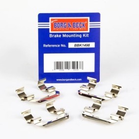 BORG & BECK BBK1498 Kit d'accessoires, plaquette de frein à disque HYUNDAI SONATA V (NF) 2.0 144 CV Essence