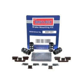 Compre Kit de acessórios, pastilhas de travão da BORG & BECK BBK1551 a um preço baixo por 21,94&nbsp;&euro;