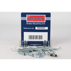 BORG & BECK BBK6099 Kit de accesorios, pastillas de frenos SEAT Mii