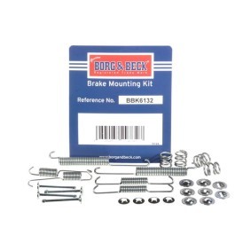 BORG & BECK BBK6132 Zubehörsatz, Scheibenbremsbelag RENAULT LAGUNA 1 (B56, 556) 1.6 107 PS Otto