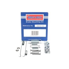 BORG & BECK BBK6142 Monteringssett, bremseklosser SMART ROADSTER (452)