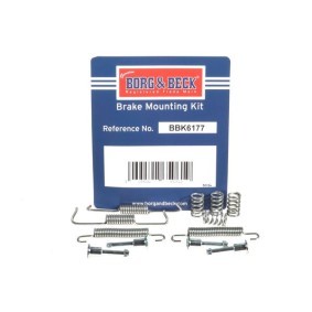 BORG & BECK BBK6177 Handbremsbeläge BMW 5 Touring (E61) 3.0 211 PS Otto