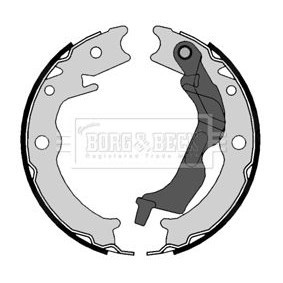 BORG & BECK BBS6404 Ganasce freno a mano CHEVROLET Epica KL1 2.0 128 CV Motore a ciclo otto