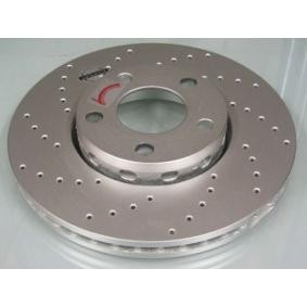 KAWE BDRS1039.25 Freno de disco alto rendimiento SEAT EXEO