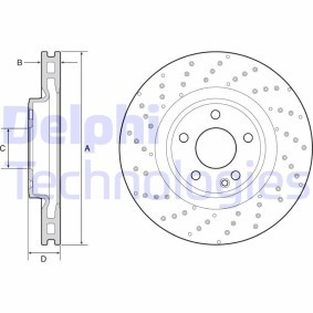 DELPHI BK1443 Radlager BMW 5 Touring (E61) 3.0 211 PS Otto