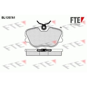Comprar Juego de pastillas de freno de FTE BL1207A1 a bajo precio de 55,75&nbsp;&euro;