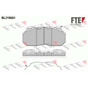 Comprar Juego de pastillas de freno de FTE BL2198A1 a bajo precio de 206,96&nbsp;&euro;