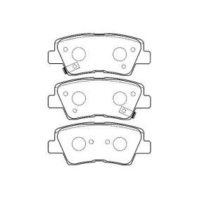 Osta Jarrupalat, levyjarru KAVO PARTS:llä BP-3034 edullisesti hintaan 38,96&nbsp;&euro;
