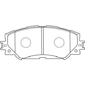 Bremsbeläge BP-9116 für SUBARU