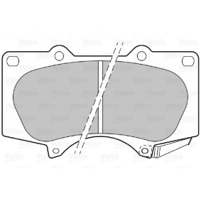 Osta Jarrupalat, levyjarru VALEO:llä 541611 edullisesti hintaan 65,72&nbsp;&euro;