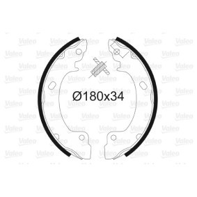 Køb Bremsebakkesæt af VALEO 562578 til den lave pris 345,72&nbsp;kr.