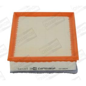 Osta Ilmansuodatin CHAMPION:llä CAF101063P edullisesti hintaan 17,52&nbsp;&euro;