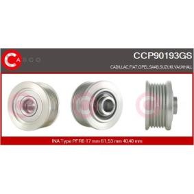 Osta Hihnapyörä, laturi CASCO:llä CCP90193GS edullisesti hintaan 34,45&nbsp;&euro;