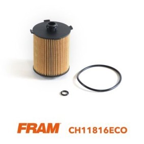 FRAM CH11816ECO Filtro olio VOLVO S60 III (224) 2.0 190 CV Motore a ciclo otto