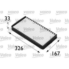 Osta Suodatin, sisäilma VALEO:llä 698203 edullisesti hintaan 18,06&nbsp;&euro;